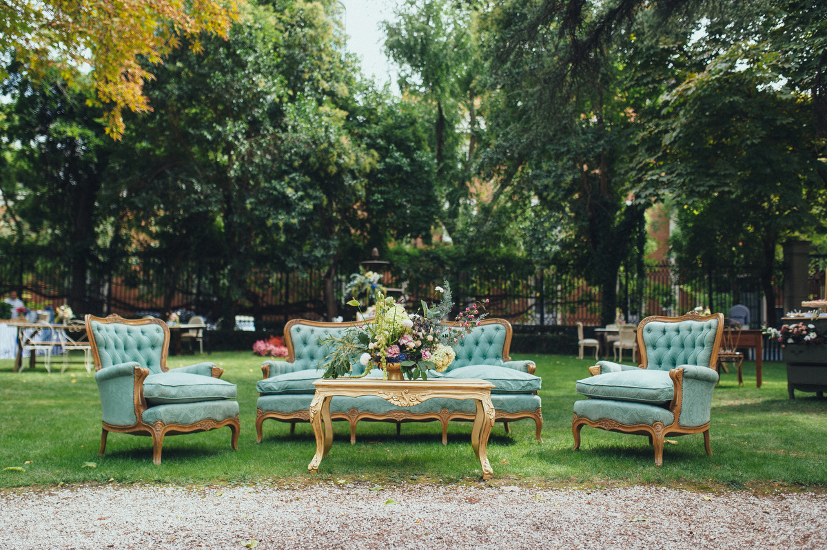 photocall con muebles vintage